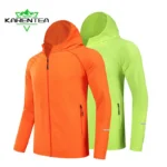 Running Jacket Reflective Summer Quick Dry Gym Coat Hooded Jogging Sun Protection Fishing Outdoor Hiking Breathable Thin Jackets