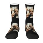 The Godfather Crew Socks – Funny Gangster Movie Novelty Socks for Men & Women