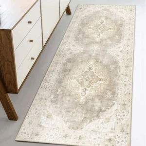 vikama Area Runner Rugs Boho Machine Washable Soft Anti-slip Carpet for Kitchen Bedroom Living Room Dining Room Home Decoration