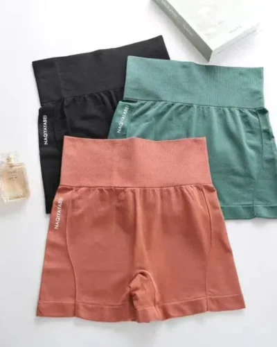 High Waist Sports Women's Fitness Shorts Seamless Thin Sports Shorts Women's Cycling Jogging Fitness