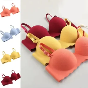 2025 Sexy Bras Women Solid Color Seamless Underwear Wireless Lingerie One-pieces Convertible Straps Brassiere Bra Women Lingerie