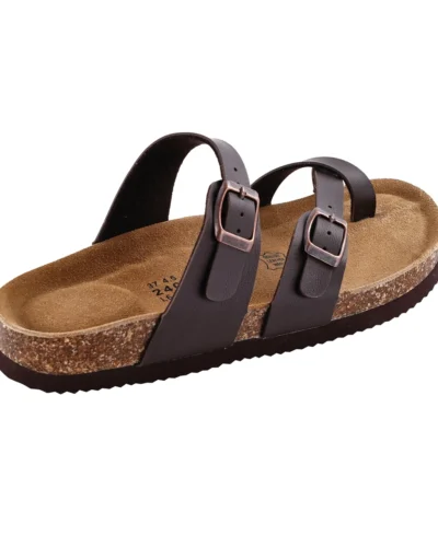 SUFU Autumn new women's cork slippers fashion sandals couple beach shoes outdoors wear solid color