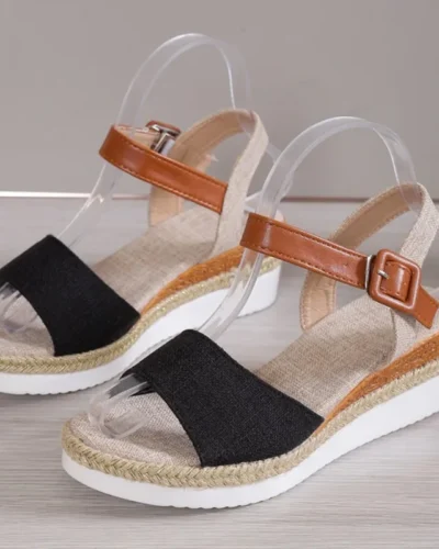Sandals Women Shoes Summer Casual Women Shoe Outdoor Walking Shoes Wedge Ladies Shoes Soft Footwear Sandal Women Female