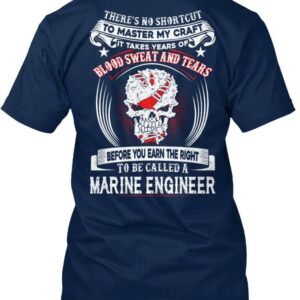Marine Engineer Standard Unisex T-Shirt – New Brand Movie Inspired Cotton Tee for Men & Women