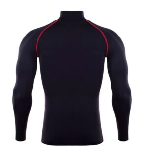 Stand Collar Dry Fit Bodybuilding T-Shirt Men | Compression Gym Running Fitness Sportswear