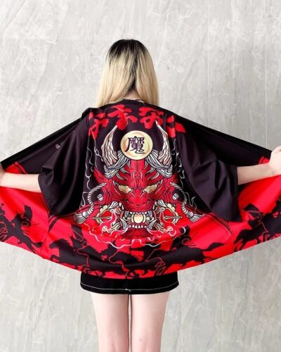 Women’s Japanese Haori Kimono – Summer Yukata Beach Streetwear