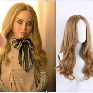 M3GAN Movie Cosplay Costume Kids AI Doll Dress Halloween Party Outfit